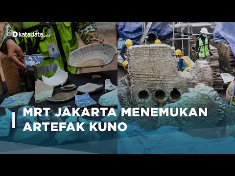Temuan Arkeologi Saat Menggali jalur MRT Jakarta | Katadata Indonesia