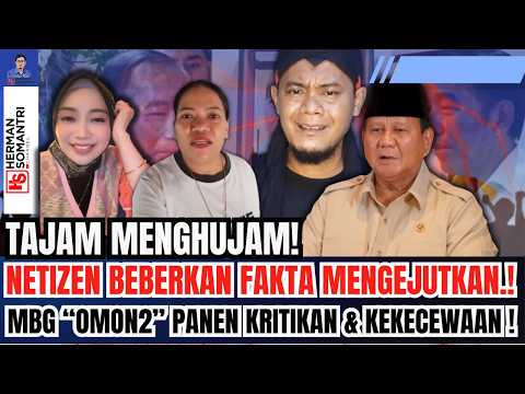 BAHAYA! NETIZEN MARAH & BEBERKAN FAKTA YG MENGEJUTKAN! MBG PANEN KRITIKAN! PRABOWO/JKW 11/12?!
