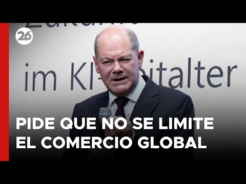 ALEMANIA | Olaf Scholz solicita que no se limite el comercio global