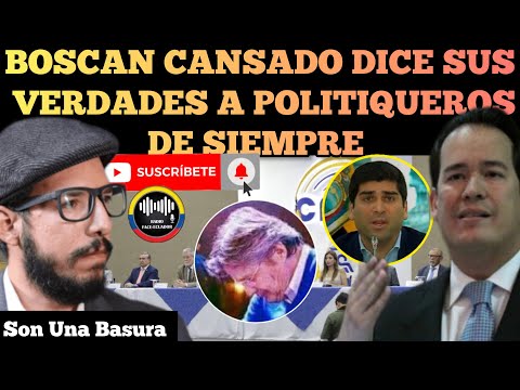 BOSCAN CANSADO LOS MISMO DE SIEMPRE LE CANTA SUS VERDADES A LOS POLITIQUEROS LASSISTAS NOTICIAS RFE