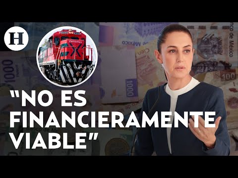 “Son poco rentables los trenes de pasajeros” Experto cuestiona plan ferroviario de Claudia Sheinbaum