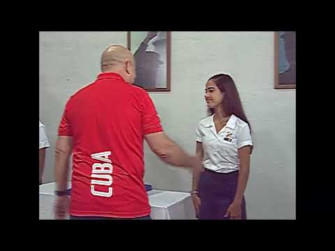 Votación en Cienfuegos de Roberto Morales Ojeda, candidato a diputado a Parlamento cubano