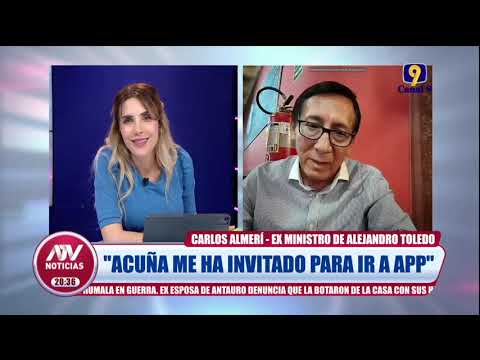 Carlos Almerí: Tengo una amistad con Antauro Humala desde que fue su asesor
