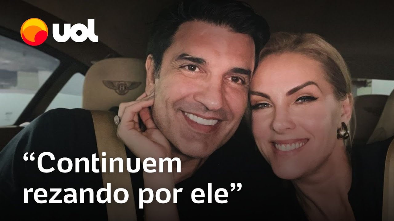 Ana Hickmann se pronuncia após Edu Guedes ser diagnosticado com câncer e passar por cirurgia