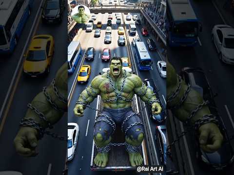 all superheroes injured in truck💔😭|#hulk #ytshorts #trendingshorts #shorts