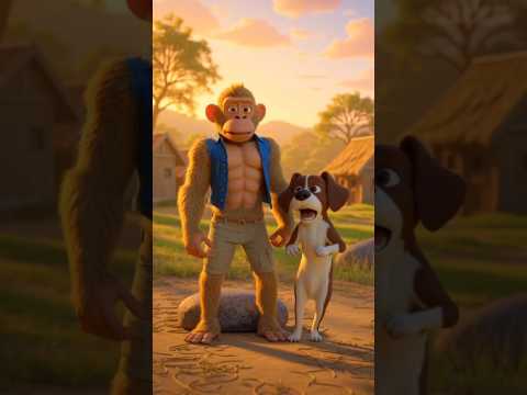 #bandar Ai cartoon video bandar wala #bandar #comedyshorts #bandarvideo .