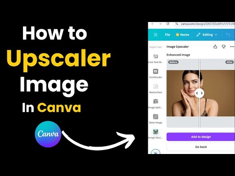 How to Upscale Image in Canva | Increase Image Quality Easily