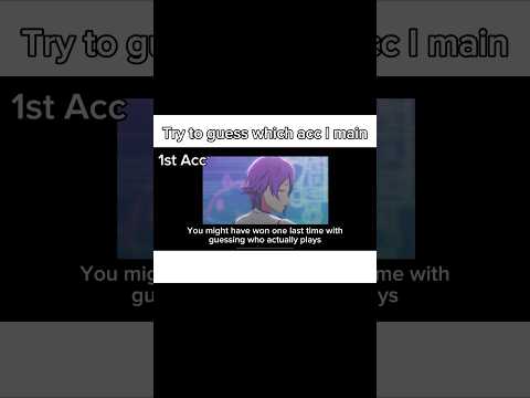 Guess which account I main || Showtime Ruler || Project Sekai / PJSK