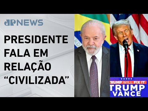 Lula confirma que não irá à posse de Donald Trump