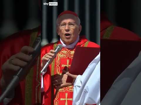 Key moments from the Pope's funeral