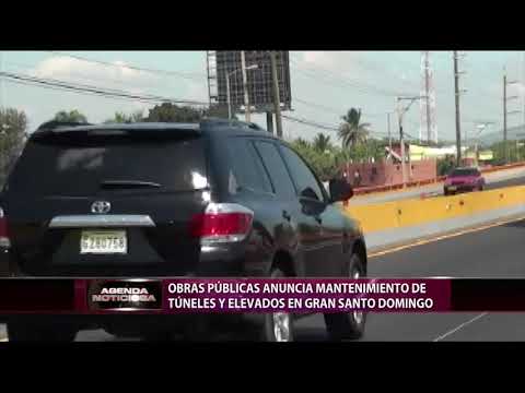 Obras Públicas anuncia mantenimiento de túneles y elevados en Gran Santo Domingo