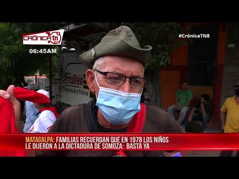 Nicaragua: Matagalpa conmemora el 42 aniversario de la gesta heroica de la insurrección de los niños