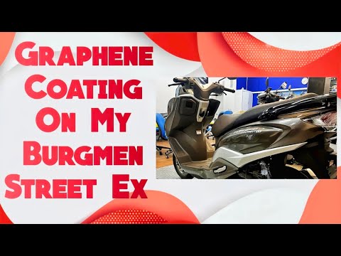 Suzuki Burgmen Street Ex 125 For Graphene Coating #suzuki #crankitautomotive #graphene #coating