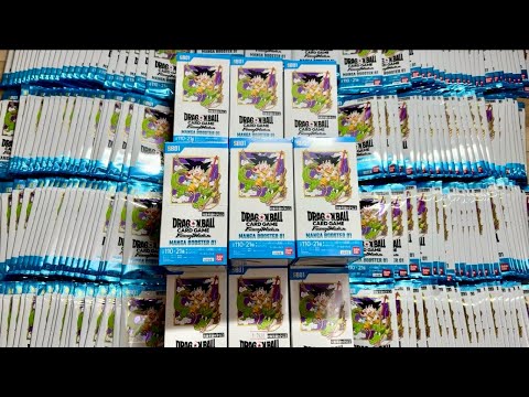 史上最高の激レアカードを狙ってFWマンガブースターを250パック開封！！まさかの開幕出オチで金ピカに光ってしまい大発狂www【フュージョンワールド マンガブースターパック 開封】