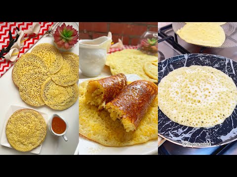 بغرير الشهدة🐝 بمكون خطير😱اللي ذاقو طلب وصفتو و حار فالخفة ديالو🧐 ناجح مليون فالمية 👌👍