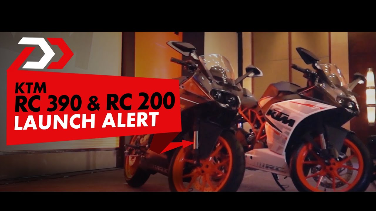 Launch Alert: KTM RC 390 & RC 200 : PowerDrift