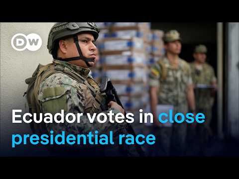 Ecuador elections seen as referendum on a war on drugs | DW News
