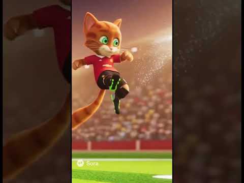 动画版猫进球了