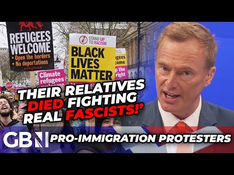 Leftists chanting 'FASCIST' at VETERANS scolded over their abuse of patriots: 'Come and debate me!'