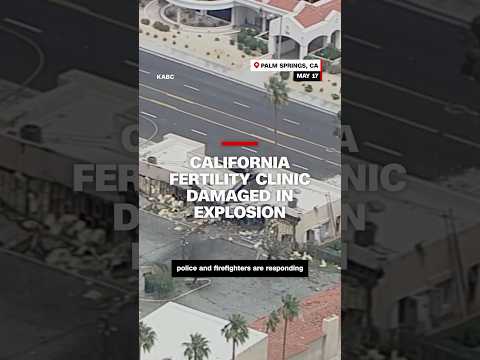 See the aftermath of explosion at fertility clinic in California