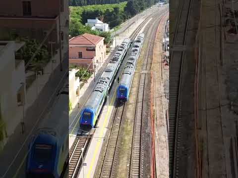 Siciliaanse treinen vanuit de lucht | Trains of Sicily from the sky #Drone #Sicily #FS #Italia