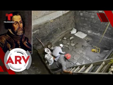Hallan casa de Hernán Cortés y palacio donde murió Moctezuma en México | Al Rojo Vivo | Telemundo