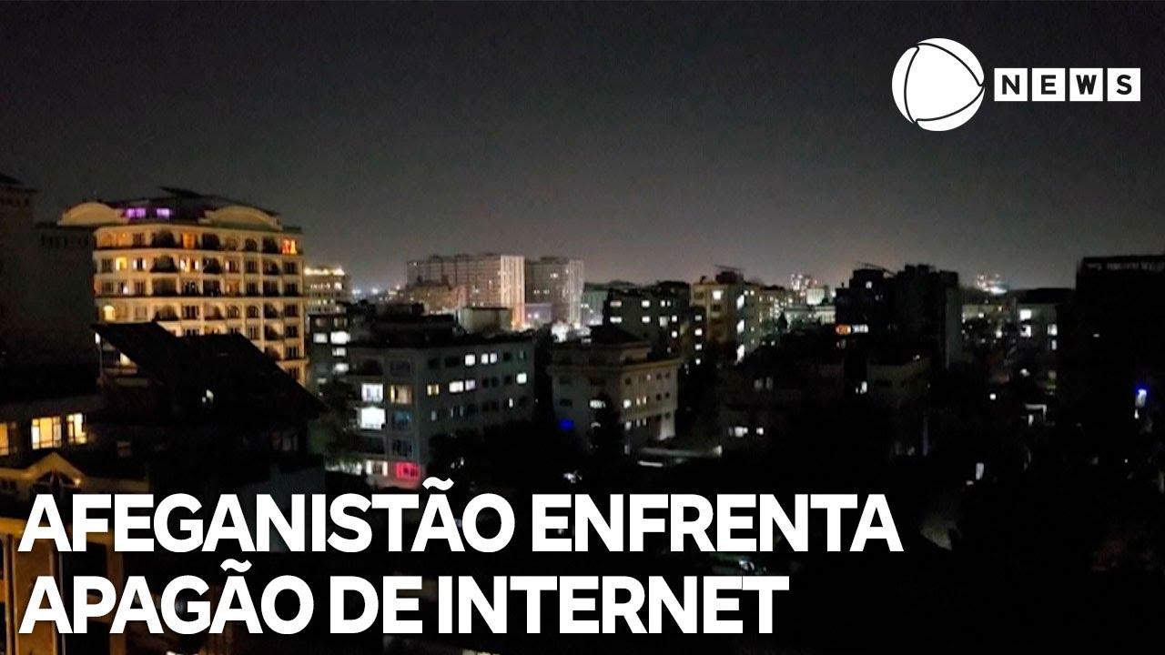 Afeganistão enfrenta apagão total de internet e telefonia
