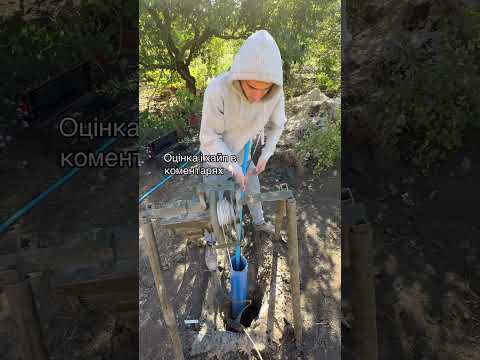 Лебідка для заміни насоса у свердловині. Підйом насоса. #скважина #гідроексперт #замінанасоса