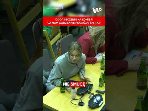 Doda: Ja mam codziennie pogróżki. Nie płaczę, robie swoje