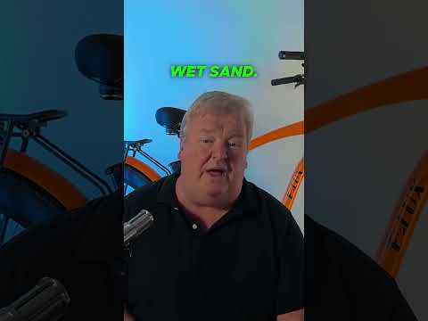 Can Ebikes go on sand? #ebike #electricbike #ebikelife #ebikestyle