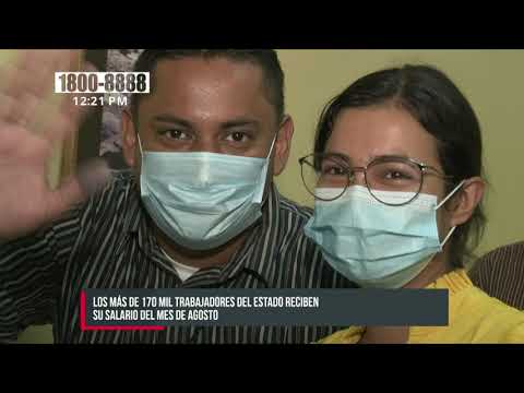 Más de 170 mil trabajadores del Estado reciben aumento salarial - Nicaragua