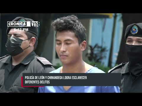 Policía pone mano dura a la delincuencia en León y Chinandega - Nicaragua