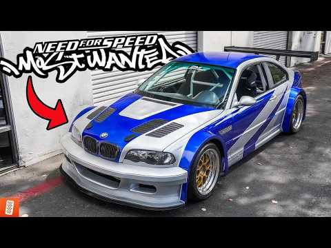 Recreating Need for Speed Most Wanted E46 M3 GTR: A Passion Project