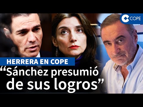 Herrera: Lo de la ministra de Justicia sonó a inmolación para salvar al 'narciso de Moncloa'