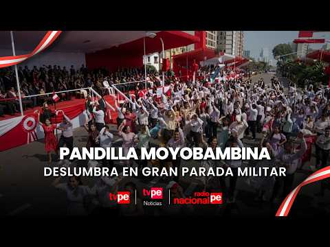 Moyobamba deslumbra con su danza en la Gran Parada Cívico Militar 2026