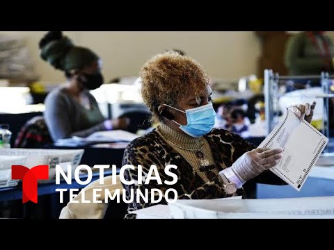 Observadores electorales demócratas y republicanos están presentes en el conteo de votos