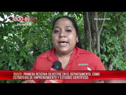 MARENA declara reserva silvestre a Finca El Recuerdo en Santa Lucia, Boaco - Nicaragua