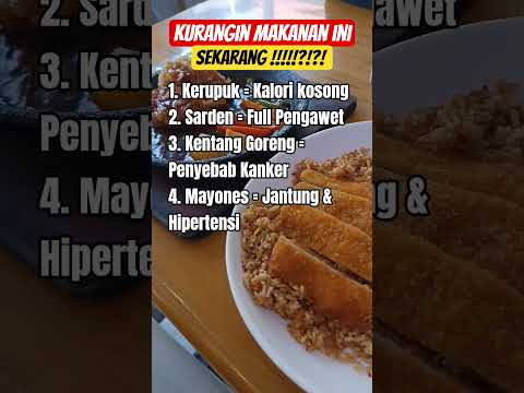 kurangi konsumsi makanan ini #viralvideo #quotes #makanan #fy #fyp #food #sehat #sehatalami