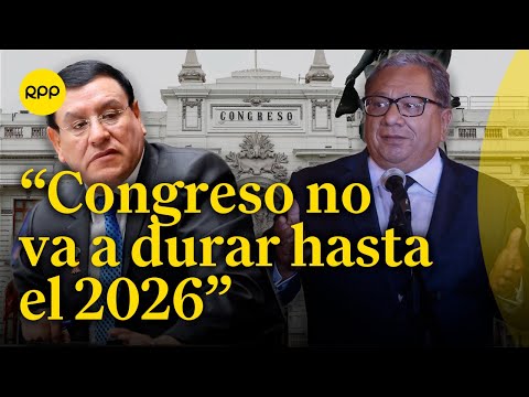 Carlos Anderson indica que Alejandro Soto continúa como presidente del Congreso por un tema de poder