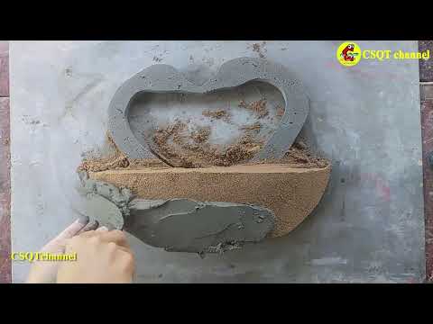 Great ideas from cement / this is how I make flower pots