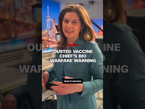 Ousted vaccine chief's biowarfare warning