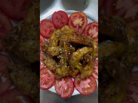 Cơm nhà 2 món : Cánh gà chiên nước mắm và rau xào #food #cooking #shorts  món t31