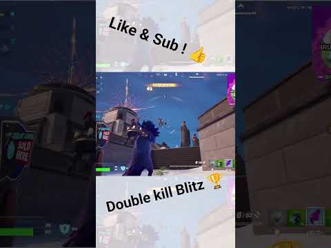 Double kill Blitz ! 🏆 #fortnite #fortniteclips #gaming