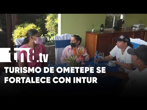 Co-directora de INTUR visita emprendimientos turísticos de Ometepe - Nicaragua