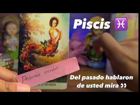 PISCIS | DE TU PASADO HABLAN DE TI. REUNIONES Y VERDADES QUE SE DESTAPAN- DINERO MUCHO EN TUS MANOS