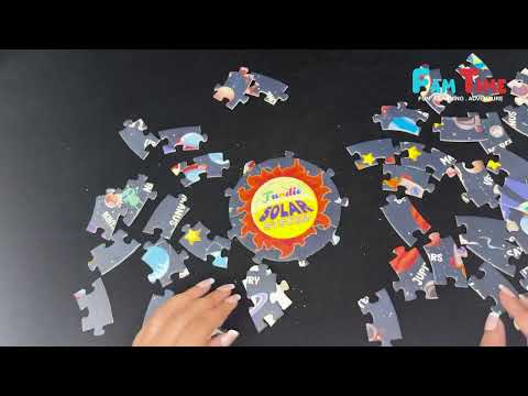 Solar System | Puzzle| Unboxing  |Learn Planets with Solar System Puzzle | Kids Educational Game 🌞🌍