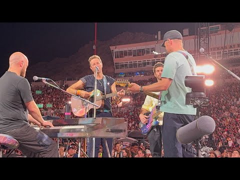Coldplay - Sparks , Don’t Panic & Jumbotron song - El Paso, Texas 6/13/2025