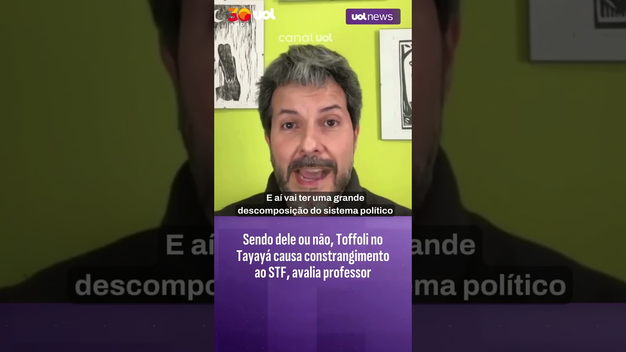 Sendo dele ou não, Toffoli no Tayayá causa constrangimento ao STF, avalia professor