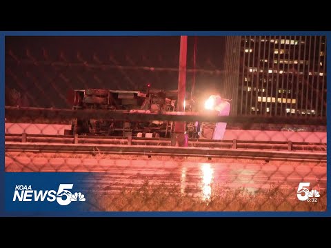 Armored Vehicle Crashes on I-25 During Storm - Here's What Happened