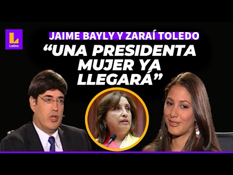 JAIME BAYLY entrevista a ZARAÍ TOLEDO sobre una presidenta mujer: Ya llegará | entrevista EN VIVO